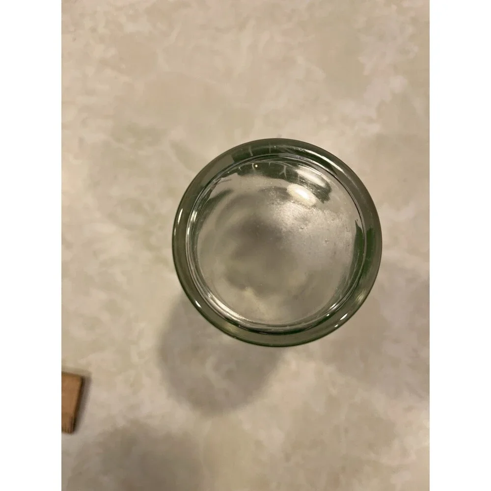 Vtg Mid-Century Swanky Swig Style Magnolia Flower Glass Tumbler Collectible